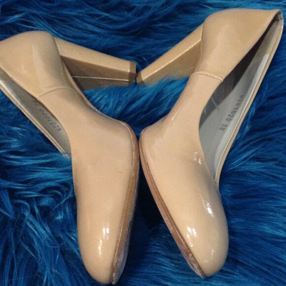 AGL Attilio Giustileom Bruni; 7.5, Italian Patent Leather, Chic, Quite Luxury - Picture 6 of 8